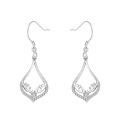 925 Silver Earrings Women Jewelry Drop Fancy Earrings